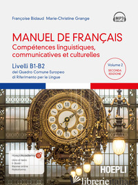 MANUEL DE FRANCAIS. COMPETENCES LINGUISTIQUES, COMMUNICATIVES ET CULTURELLES. LI