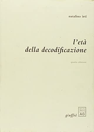 ETA' DELLA DECODIFICAZIONE (L')