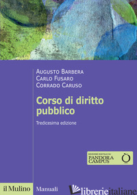 CORSO DI DIRITTO PUBBLICO. NUOVA EDIZ.