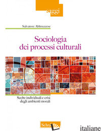 SOCIOLOGIA DEI PROCESSI CULTURALI. SCELTE INDIVIDUALI E CRISI 
