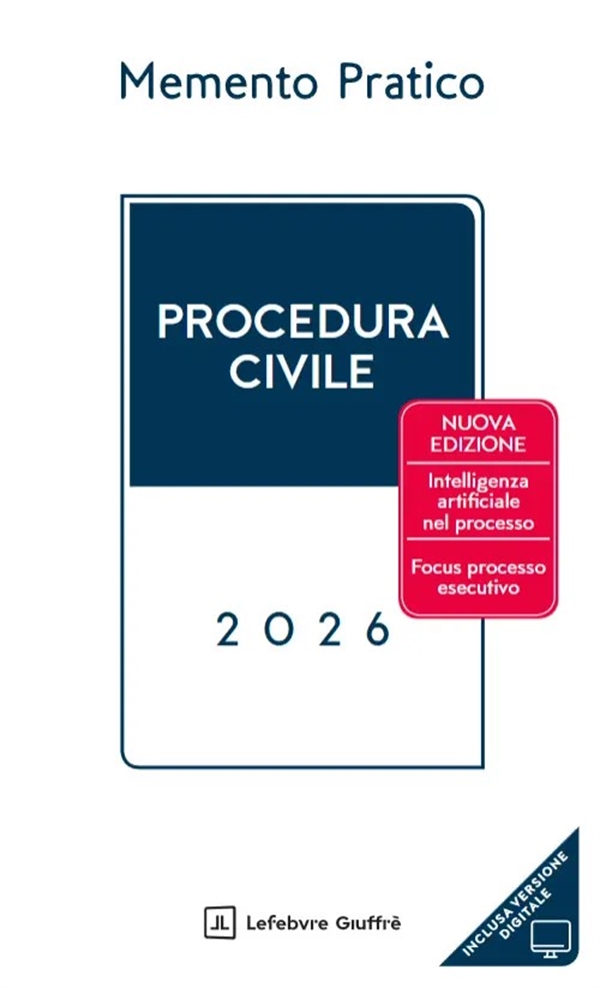 MEMENTO PROCEDURA CIVILE 2026