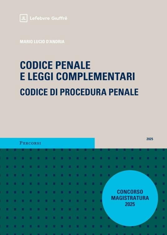 CODICE PENALE MAGISTRATURA 2026 CON ADDENDA