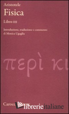 FISICA. LIBRO III. TESTO GRECO A FRONTE