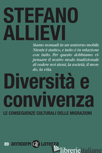DIVERSITA' E CONVIVENZA. LE CONSEGUENZE CULTURALI DELLE MIGRAZIONI