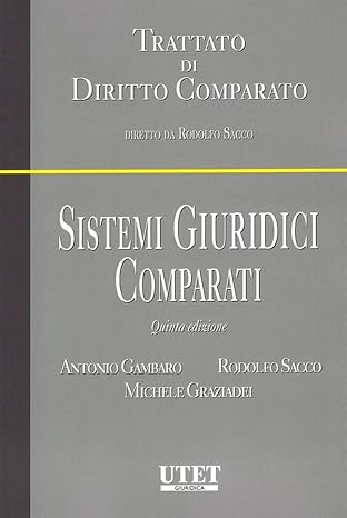 SISTEMI GIURIDICI COMPARATI