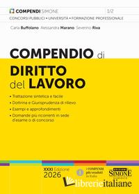 COMPENDIO DI DIRITTO DEL LAVORO