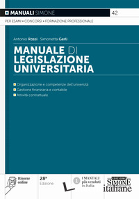 MANUALE DI LEGISLAZIONE UNIVERSITARIA. CON RISORSE ONLINE