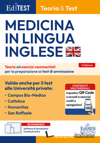 TEST MEDICINA IN INGLESE: MANUALE DI TEORIA E TEST. CON ESPANSIONE ONLINE. CON S