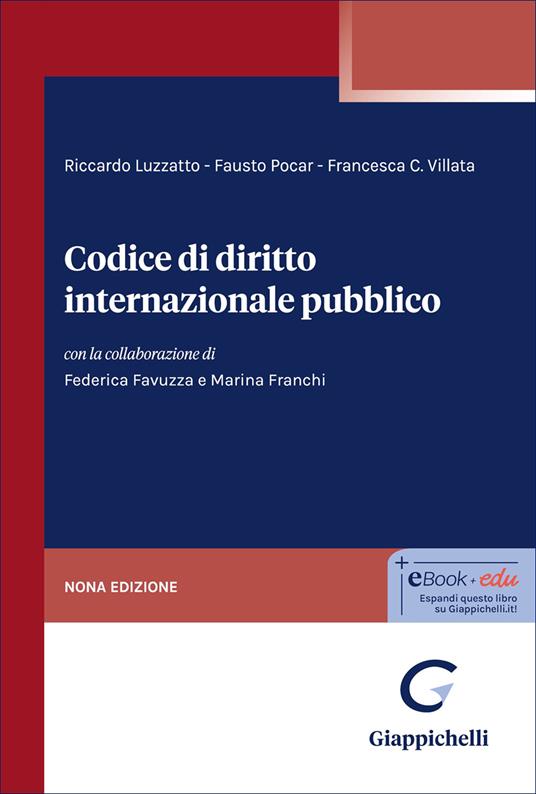 CODICE DI DIRITTO INTERNAZIONALE PUBBLICO