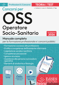 TEST E PROCEDURE DEI CONCORSI PER OSS. OPERATORE SOCIO-SANITARIO. CONCORSI PER O
