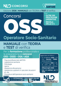 MANUALE CONCORSO OSS 2026. TEORIA E QUIZ. CON ESPANSIONE ONLINE